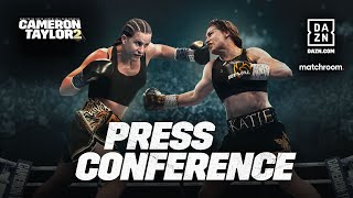 CHANTELLE CAMERON VS KATIE TAYLOR 2 PRESS CONFERENCE LIVESTREAM [upl. by Farleigh41]