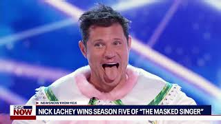 Masked Singer champion Nick Lachey speaks with Stephanie Weaver I NewsNOW from FOX [upl. by Evangeline]