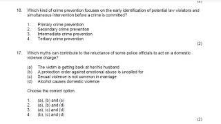 INTRODUCTION TO CRIMINOLOGY VICTIMS AND REDUCTION OF CRIME CMY1502 Lawschool Law LLB unisa [upl. by Amolap846]