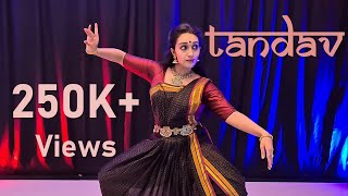 Shiv Tandav Stotram  Classical Dance Cover  Maha Shivarathri Dance  Swetha Sunil [upl. by Pilloff]