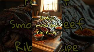 Perfect Smoked Beef Ribs Recipe [upl. by Inami913]