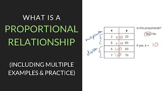 What is a Proportional Relationship  7th Grade  Mathcationcom [upl. by Carilla]