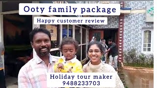 Ooty family package  Ooty tour package  Ooty package review ooty [upl. by Morry]