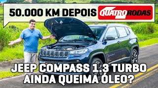 Jeep Compass 13 turbo motor ainda está baixando óleo Os defeitos após 50000 km  Longa Duração [upl. by Llen439]