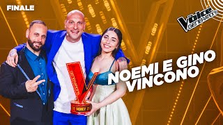 Noemi e Gino vincono la prima edizione di The Voice Generations [upl. by Oates]