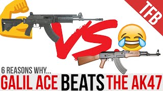 6 Reasons Why the Galil ACE is Better than the AK47 amp AKM [upl. by Whallon]