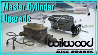 Ford Mustang Wilwood Master Cylinder Install [upl. by Nosemaj]