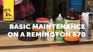 Tech Tip Remington 870 Basic Maintenance [upl. by Wooster100]