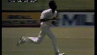 Very fast bowling  Michael Holding at Brisbane 1979 [upl. by Trometer8]