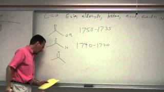 Chem 203 Organic Spectroscopy Lecture 02 CHOContaining Functional Groups [upl. by Orly636]