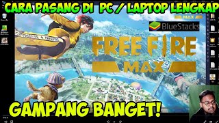 CARA DOWNLOAD FREE FIRE MAX DI PC LAPTOP DENGAN BLUESTACK TANPA LDPLAYER DAN NOX  GARENA FREE FIRE [upl. by Ettennek471]