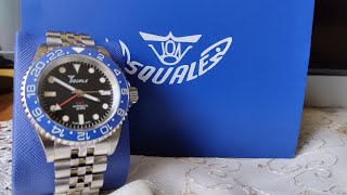 Squale 1545 GMT 30 Bar Il Sub GMT [upl. by Yenar]