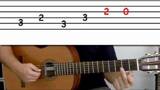 Guitar lesson 5  Beginner  La Bamba on four strings [upl. by Artemus740]