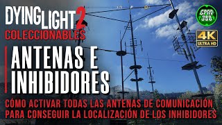 Dying Light 2  Localización de TODAS las Antenas de comunicación e Inhibidores 2 logros  trofeos [upl. by Calvano369]