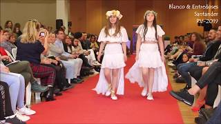 Desfile de moda infantil primavera verano 2019 Blanco Y Entredoses Santander [upl. by Pansie541]