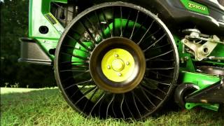 The MICHELIN® X® TWEEL® Turf Airless Radial Tire  John Deere ZTrak™ 900 Series Mowers [upl. by Elmajian]