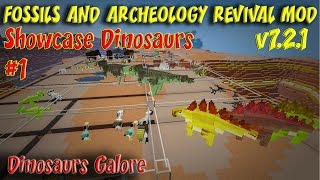 Fossils and Archeology Revival Mod Showcase 721 for Minecraft 1710 Redux [upl. by Malvina]