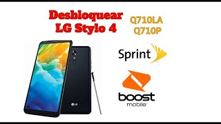 How to Unlock LG Stylo 4 Q710P SPRINT [upl. by Ille]