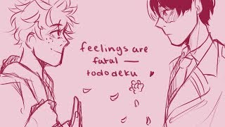 feelings are fatal  tododeku  bnha [upl. by Edyth8]