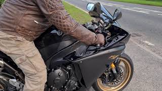 2011 YAMAHA R1 BIG BANG TEST RIDE [upl. by Hurd820]