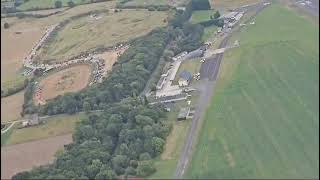 Descending dead side at Tatenhill aug 2024 pa28 [upl. by Tenrag]