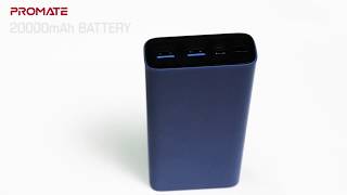 PROMATE BOLT20 powerbank [upl. by Eibbor]