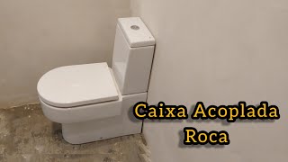 Caixa Acoplada Roca Como instalar Vaso Sanitário Roca [upl. by Fasto]