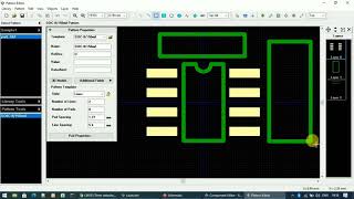 How to create new library and component in Diptrace [upl. by Lebna]