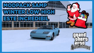 MODPACK SAMP WINTER LOW  HIGH PC 2 VARIANTE [upl. by Yedok]