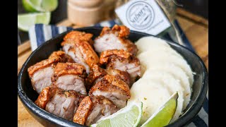 Cómo hacer CHICHARRÓN PERFECTO EN AIR FRYER  Crocante jugoso y carnudo [upl. by Dorrie]