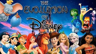 The Evolution Of Disney 19372018 [upl. by Cheslie880]