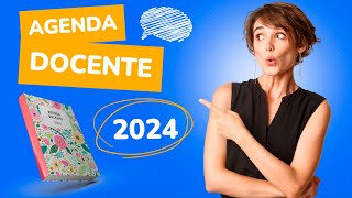 📌📕AGENDA DOCENTE 2024 POR DENTRO [upl. by Beller254]