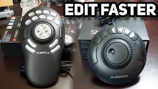 EDIT FASTER amp BETTER  Contour Design ShuttlePro V2 Review amp ShuttleXpress Review [upl. by Ahsirtak]