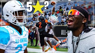 We MIGHT Have Found A Future 5 Star UNDER ARMOUR 8TH GRADE ALLAMERICA GAME [upl. by Auqenat]