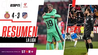 ¡2 ASISTENCIAS DE DE PAUL 3 GOLES DE MORATA Y DERROTA EN EL FINAL  Girona 43 At Madrid  RESUMEN [upl. by Akayas]