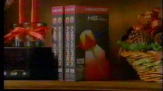 Kmart Memorex VHS tape commercial 1989 [upl. by Shakti]