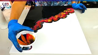 TOP 10 Awesome Acrylic Pouring Techniques  Satisfying Fluid Art  Acrylic Pouring Compilation 2022 [upl. by Bonis]