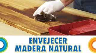 Envejecer madera natural Bricocrack [upl. by Pollie]