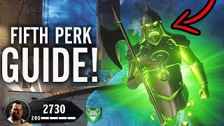 FREE 5TH PERK ON VOYAGE OF DESPAIR EASTER EGG GUIDE NEW TENTACLE PERK DROP Black Ops 4 Zombies [upl. by Ellatnahc582]