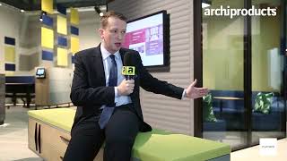 Orgatec 2018  FURNIKO  Maciej Machulski presents Silent Cube Tundra and the office concept [upl. by Raddatz]