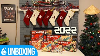 NINJAGO 2022 Winter Wave Unboxing Video [upl. by Autry]