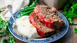 Meatloaf with Oatmeal [upl. by Eiuqcaj]