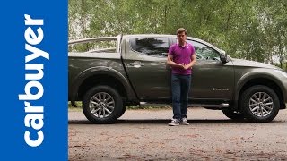 Mitsubishi L200 pickup review  Carbuyer [upl. by Allsopp86]