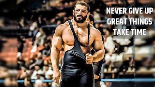 NEVER GIVE UP GREAT THINGS TAKE TIME  WRESTLING WORKOUT  WRESTLING MOTIVATION [upl. by Aiket]