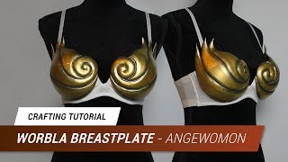 Crafting Tutorial  Worbla Breastplate Angewomon  JakCosplay [upl. by Anhej104]