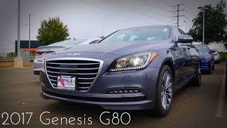 2017 Genesis G80 Ultimate 38 L V6 Review [upl. by Keil]