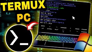 TERMUX PARA PC Dowload termux apk [upl. by Eiramoj930]