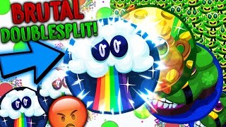 MOST BRUTAL DOUBLESPLIT amp GREATEST ONE PIECE PUSHSPLIT  Agario BEST MOMENTS  ZeeTaa [upl. by Richella]