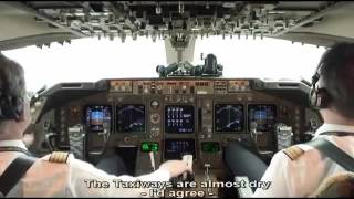 VIDEO 747 400 LH456 PILOTS EYE TV EDDF TO KLAX [upl. by Hadwin]