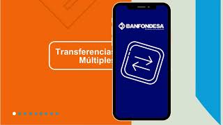 BANFONDESA Móvil  Realizar Transferencias Múltiples [upl. by Ihab]